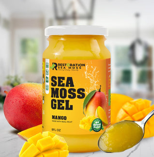 Mango Sea Moss Gel - Wildcrafted Irish Moss