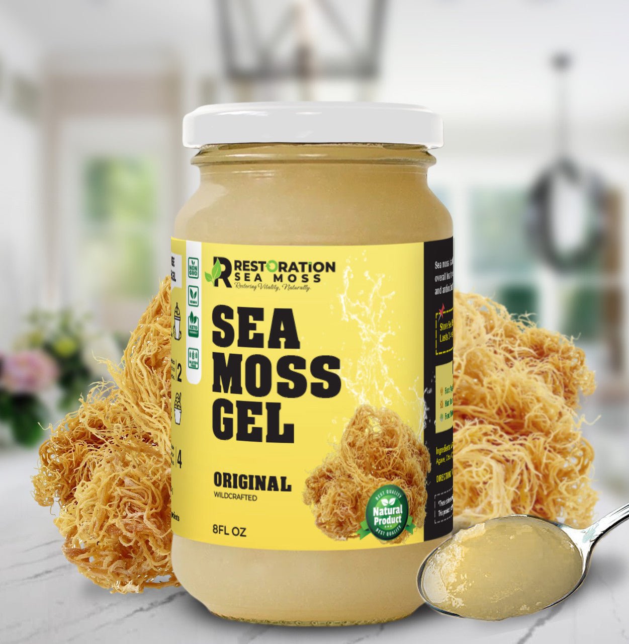 Original Sea Moss Gel - Restoration Sea Moss