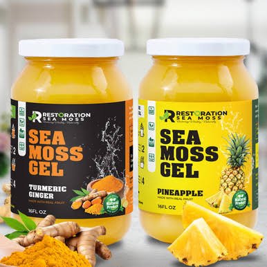Tropical Spice Sea Moss Gel Pack - Restoration Sea Moss