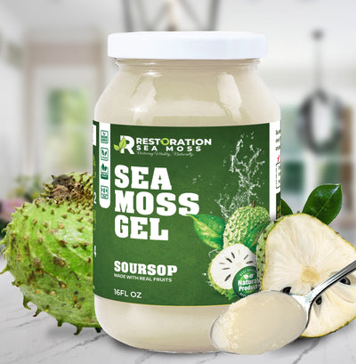 Soursop Jamaican Wildcrafted Sea Moss Gel