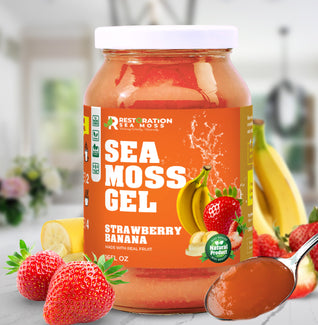Strawberry Banana Sea Moss Gel