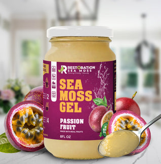 Passion Fruit Jamaican Wildcrafted Sea Moss Gel