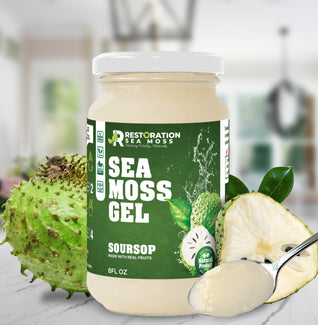 Soursop Jamaican Wildcrafted Sea Moss Gel