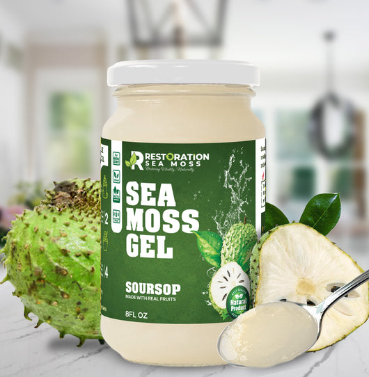 Soursop Jamaican Wildcrafted Sea Moss Gel