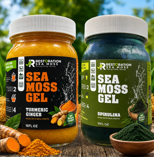 All-Day Energy & Focus Support Sea Moss Gel Bundle