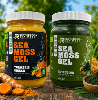 All-Day Energy & Focus Support Sea Moss Gel Bundle