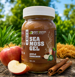 Apple Cinnamon Jamaican Wildcrafted Sea Moss Gel