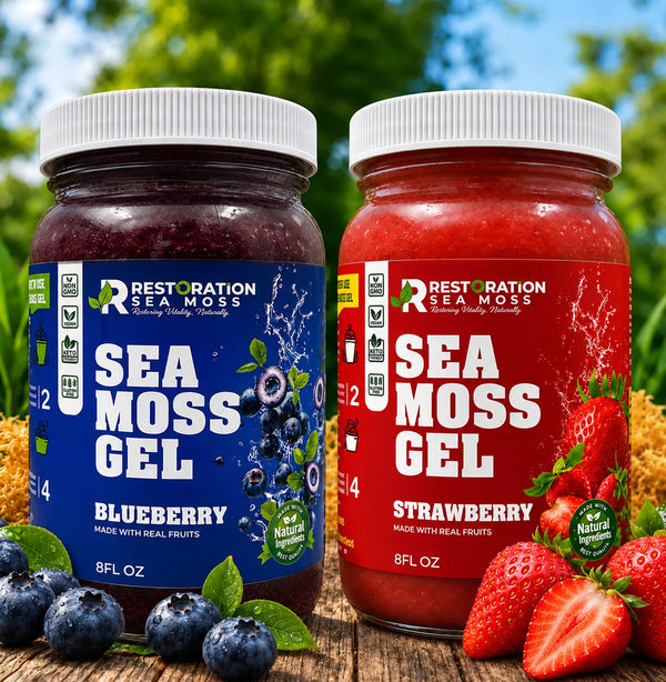 Daily Wellness Duo Sea Moss Gel Bundle