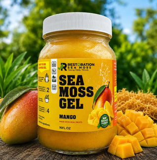 Mango Jamaican Wildcrafted Sea Moss Gel