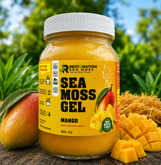 Mango Jamaican Wildcrafted Sea Moss Gel