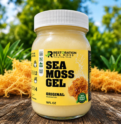 Original Jamaican Wildcrafted Sea Moss Gel