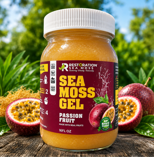 Passion Fruit Jamaican Wildcrafted Sea Moss Gel