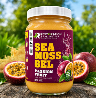 Passion Fruit Jamaican Wildcrafted Sea Moss Gel
