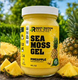 Pineapple Jamaican Wildcrafted Sea Moss Gel