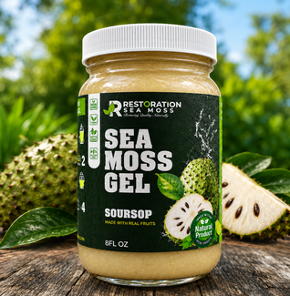 Soursop Jamaican Wildcrafted Sea Moss Gel