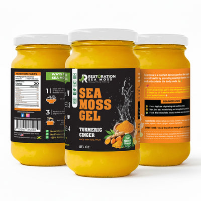 Tropical Spice Sea Moss Gel Pack