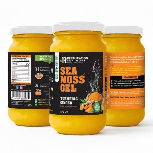 Tropical Spice Sea Moss Gel Pack