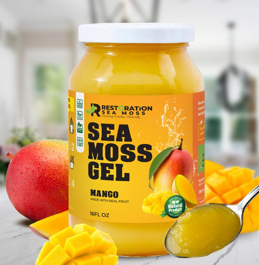 Mango Sea Moss Gel - Restoration Sea Moss