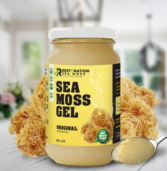 Original Sea Moss Gel - Wildcrafted Jamaican, (Vegan