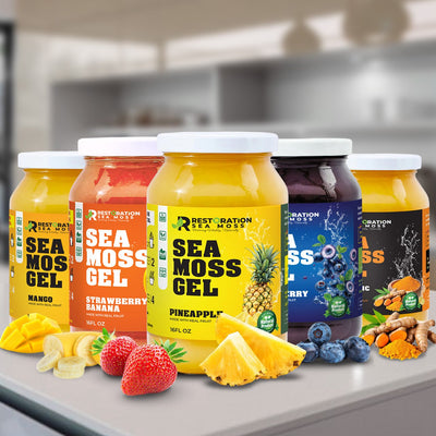 Tropical Fusion Sea Moss Gel Pack - Restoration Sea Moss