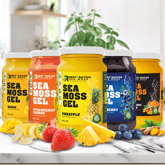 Tropical Fusion Sea Moss Gel Pack - Restoration Sea Moss