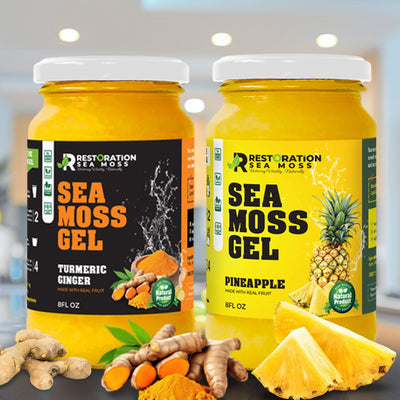 Tropical Spice Sea Moss Gel Pack - Restoration Sea Moss